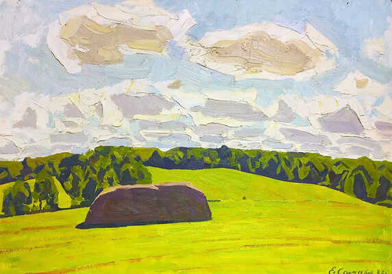 Самсонов Евгений Иванович. Вечереет